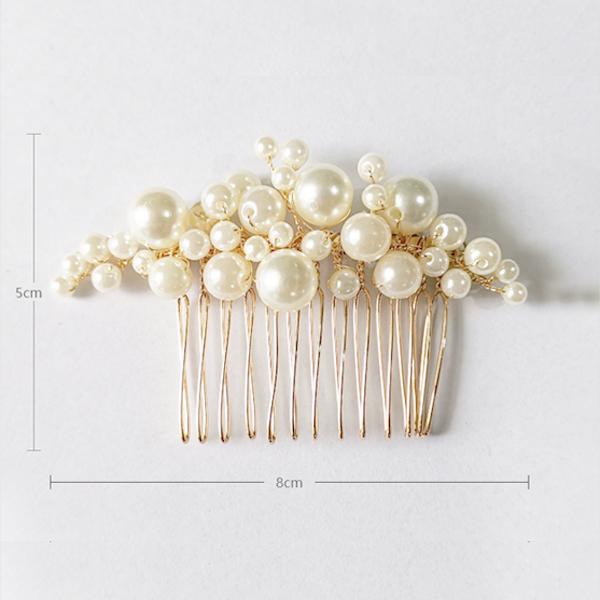 ヘアアクセサリー 髪飾り かんざし 結婚式 成人式 卒業式 着物 留袖 黒留袖 和装 浴衣 花嫁 パール コーム ヘアピン Ｕピン | ブランド登録なし | 06