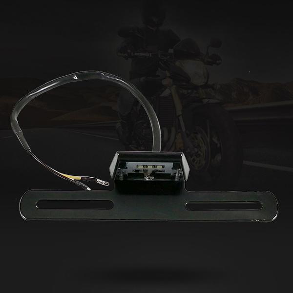 バイク ナンバー灯 汎用 3LED 明るさ抜群 ライセンスランプ ナンバーライト 12v | ブランド登録なし | 01