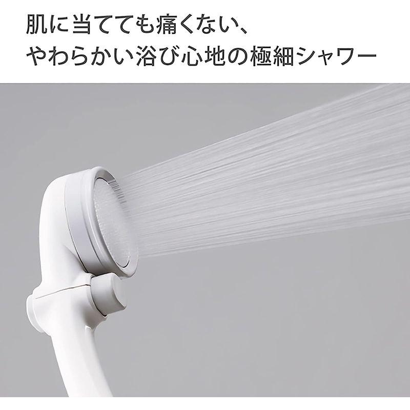 タカギ(takagi) シャワーヘッド シャワー キモチイイシャワピタT 節水 低水圧 工具不要 JSB012｜blue-lemon｜16
