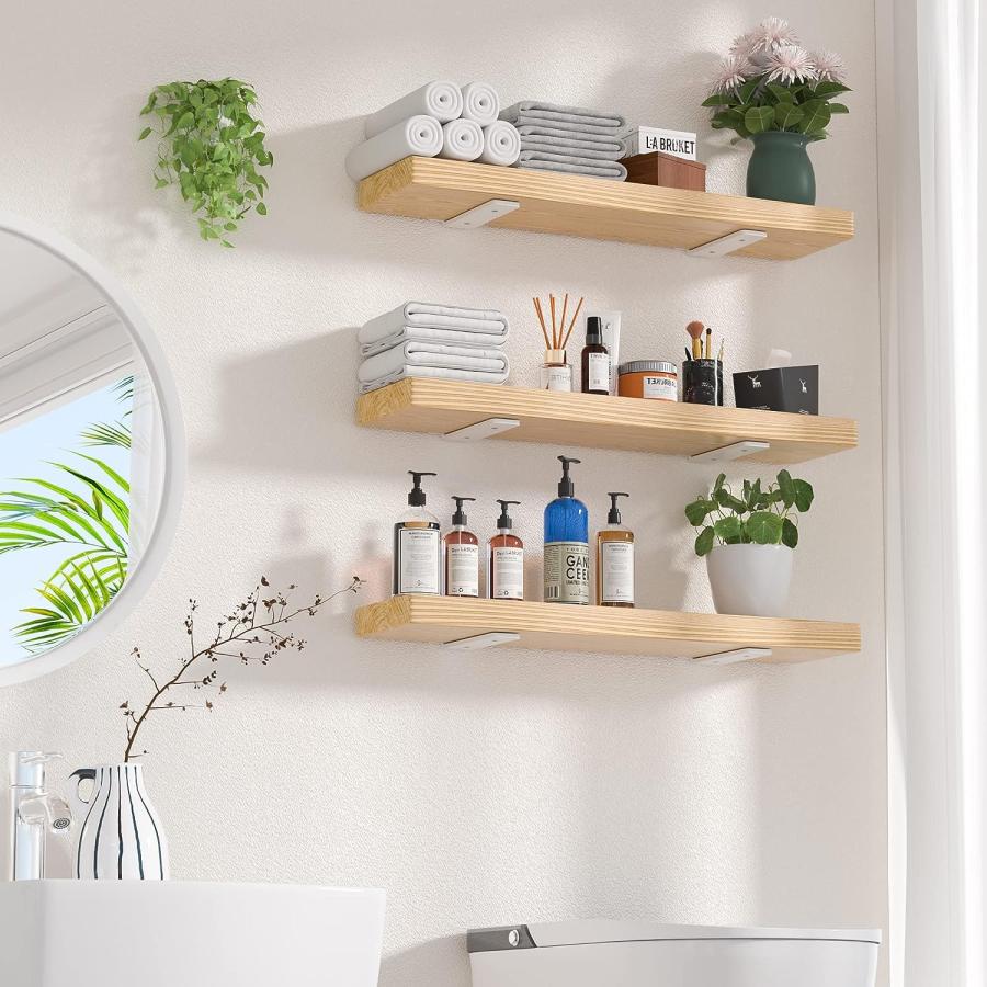 棚受け 白 25cm 4個セット 高耐荷重 アイアンブラケット 目立たない棚