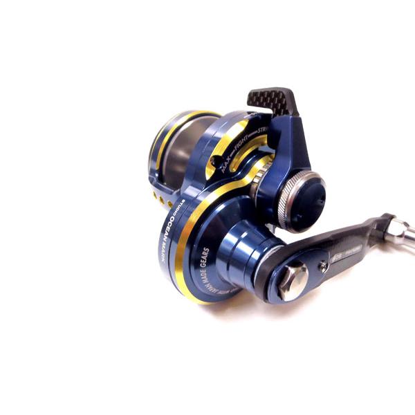 ブルーヘブン L30Hi/R-Ny/G ネイビーゴールド Amazon | スタジオオーシャンマーク ベイトリール ブルーヘブン L30Hi