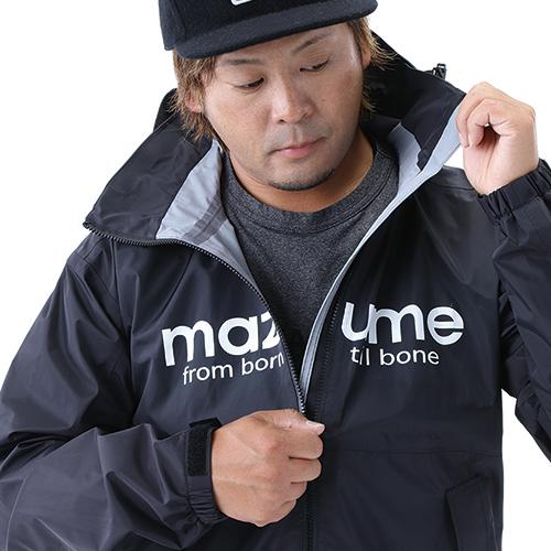 mazume MZRS-688 コンタクトレインスーツII チャコール M｜blue-marlin｜02