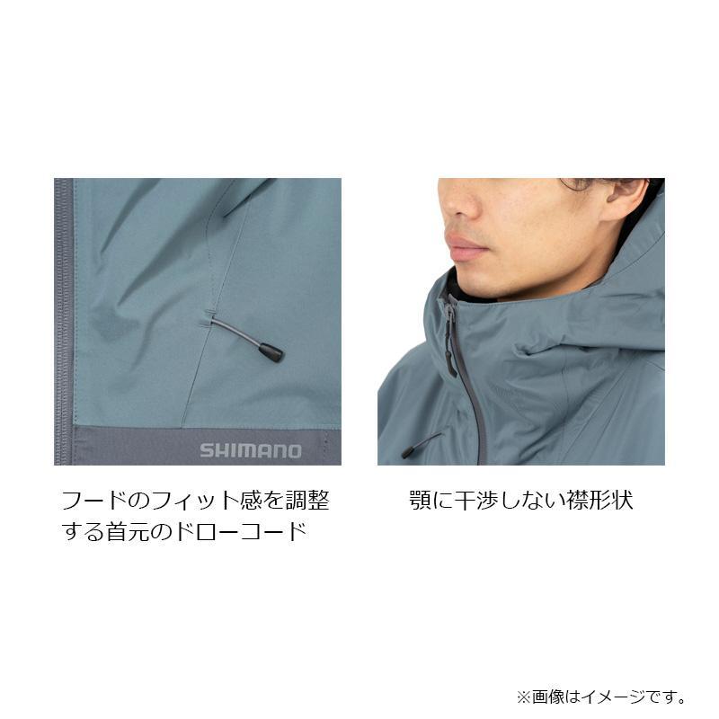 シマノ（SHIMANO） RB-034W インサレーションレインジャケット ブルー
