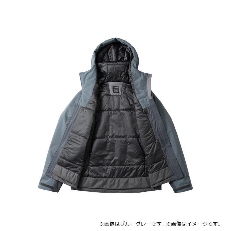 シマノ RB-034W インサレーションレインジャケット ブルーグレー シマノ RB-034W インサレーションレインジャケット ブルーグレー