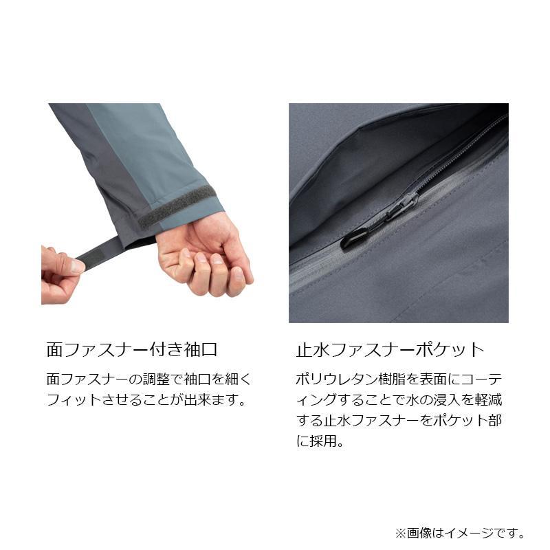 シマノ RB-034W インサレーションレインジャケット ブルーグレー シマノ RB-034W インサレーションレインジャケット ブルーグレー