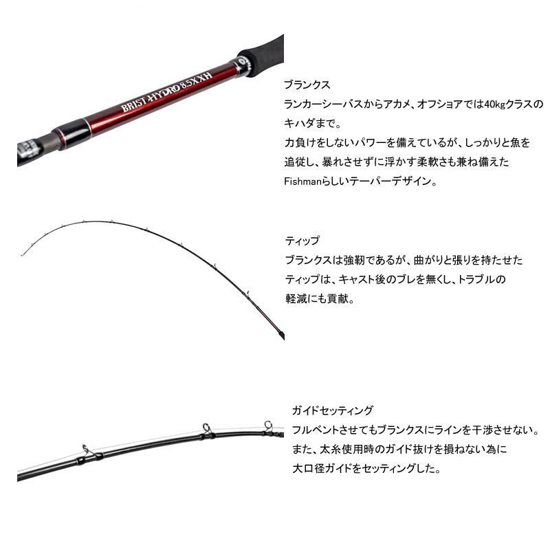 Fishman Fishman BRIST HYDRO 8.5XXH ブリスト ハイドロ 8.5XXH