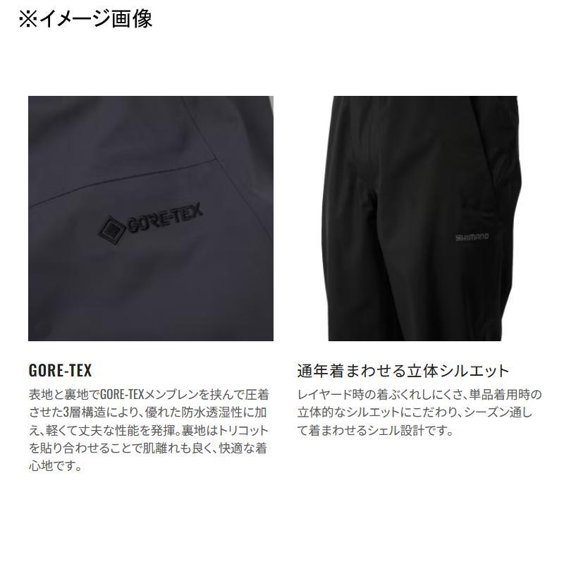 シマノ RA-022X GORE-TEX アングラーズシェルパンツ ブラック シマノ RA-022X GORE-TEX アングラーズシェルパンツ ブラック