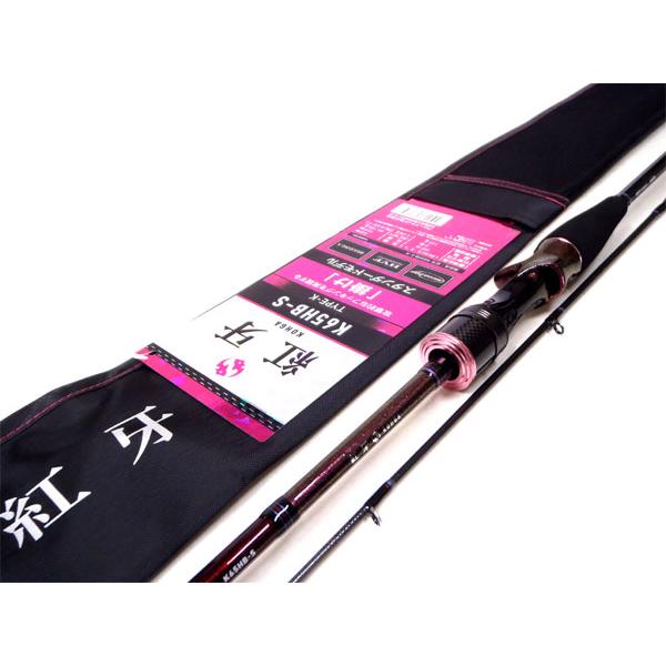 DAIWA（ダイワ） DAIWA KOHGA 紅牙 K65HB-S・K 【鯛ラバ】 : つり具
