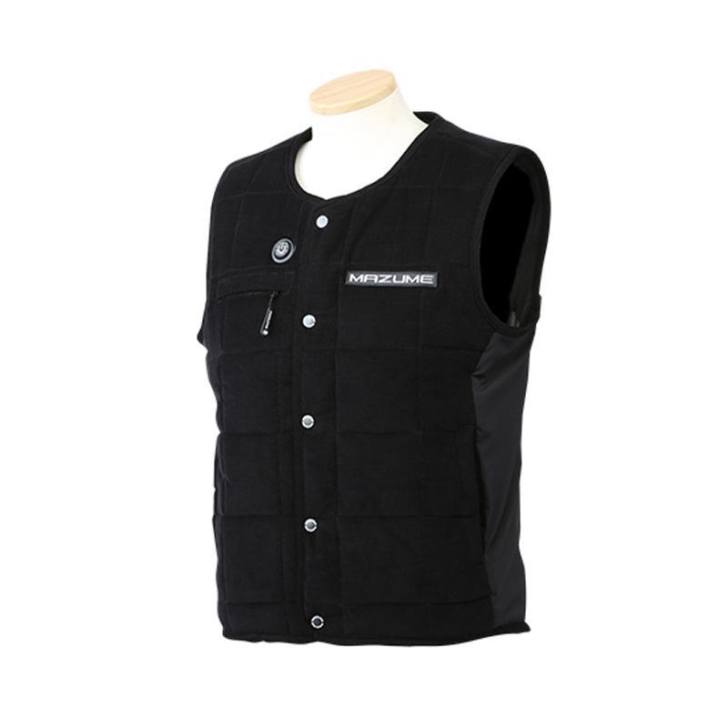 mazume mazume MZFW-802 ヒーターベスト ブラック LL : つり具