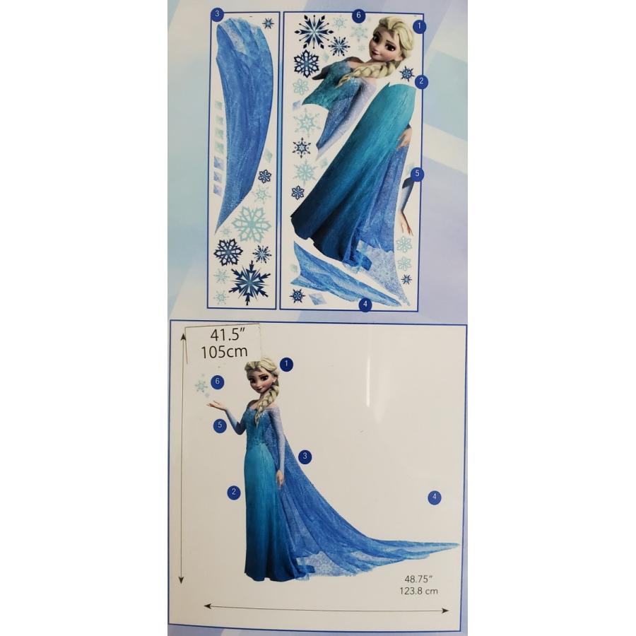 送料無料 ディズニー ウォールデカール エルサ アナと雪の女王 貼ってはがせる 壁紙 壁シール 子供部屋 ウォールステッカー ウォールステッカー Ba0051 03 Blue Mermaid 通販 Yahoo ショッピング