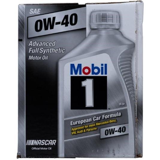 送料無料】モービル1 『Mobil1 0w-40 6本』 化学合成油 0w-40 SAE  