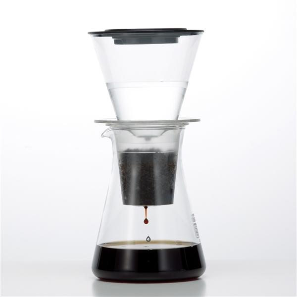 送料無料 iwaki 最大71%OFFクーポン イワキ ウォータードリップコーヒーサーバー 新到着 KT8644-CL 珈琲 ml 440 耐熱ガラスコーヒーサーバー 水出しコーヒー