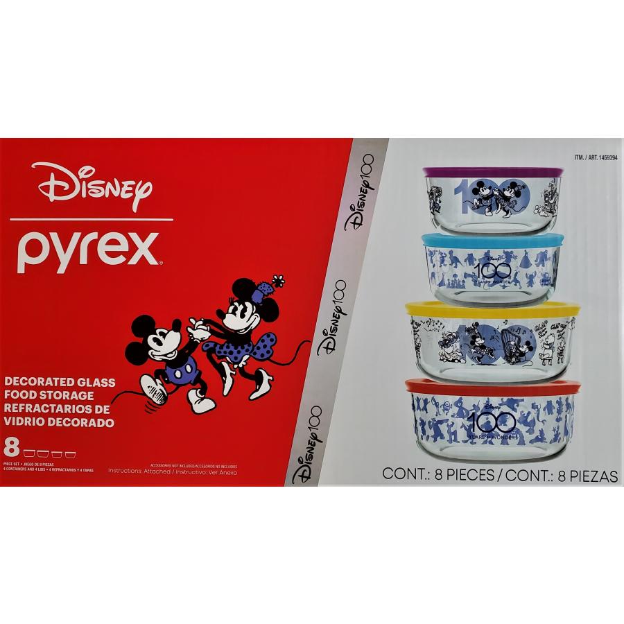 Disney pyrex ディズニー100周年記念