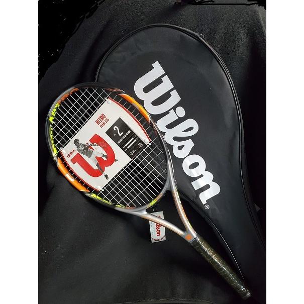 送料無料】テニスラケット ヘッド ガット張り上げ ウィルソン『Wilson 