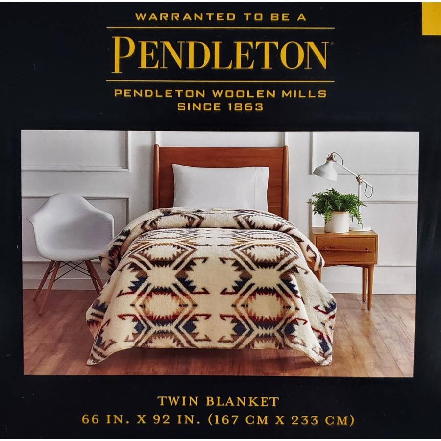 【送料無料】PENDLETON 『ペンドルトン ツイン』 シェルパブランケット　167cm×233cm　ひざ掛け　毛布　リバーシブル 　ツインサイズ  : za0122 : Blue Mermaid - 通販 - Yahoo!ショッピング