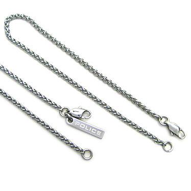 ポリス ネックレス メンズ POLICE ダブル リングネックレス