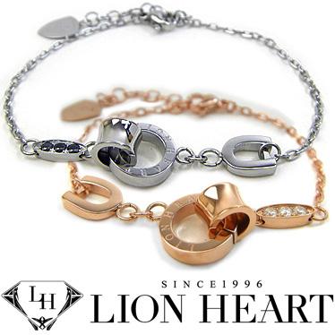 LION HEART ライオンハート ペアブレスレット メンズ レディース 