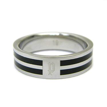 リング メンズ POLICE ポリス ステンレス リング SERENE 15号 17号 19