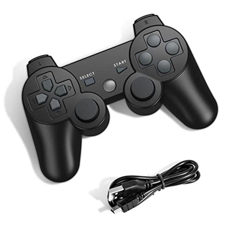 Ps3 コントローラー ワイヤレス ゲームパッド Bluetooth 振動機能 Ps3 ワイヤレスコントローラー 黒 単品 ブルーライトストア 通販 Yahoo ショッピング