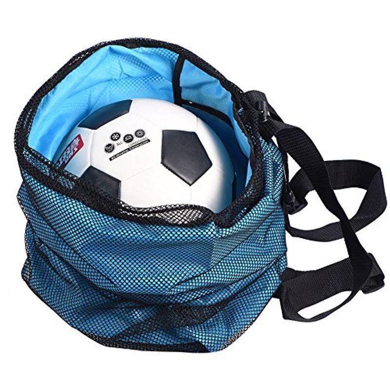 Keenso ボールバッグ 収納バッグ 巾着バック 多機能 防水 厚手 肩掛け バスケットボール サッカー バッグ サッカー スポーツ トレ