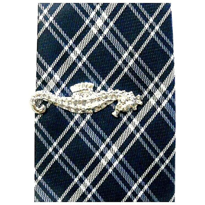 非常に高い品質 メンズアクセサリー Mg M ネクタイピン ユニーク タツノオトシゴ 竜の落とし子 魚 シルバー Www Threeriversofs Com