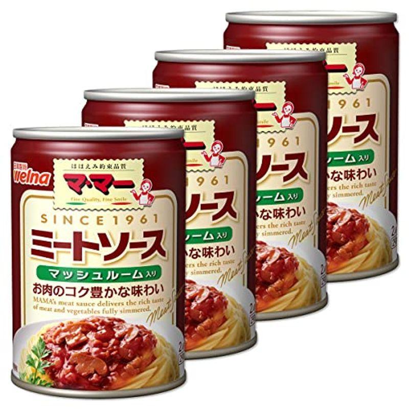 セール特価 マ マー ミートソース マッシュルーム入り 290g 4個 Materialworldblog Com