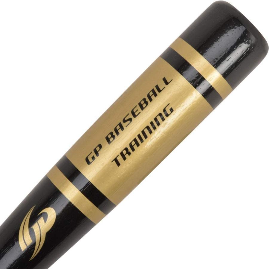 GP [GP] 野球 木製バット (トレーニング バット ) 85cm 1100g ブラック
