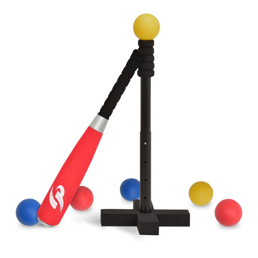 GP [GP] 野球 キッズ バッティングセット バット + ティー やわらか