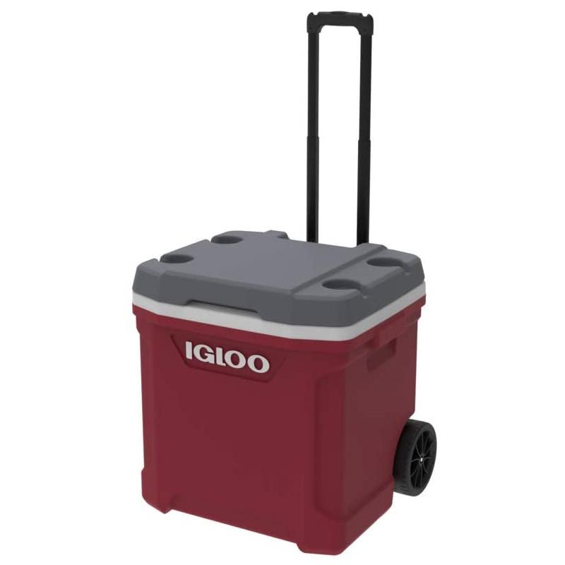 igloo（イグルー） 大型クーラーボックス 57L (車輪付き) LATITUDE 60 ROLLER ラティテュード60 ローラー キャスター付き  / レッド : Blue Sports Yahoo!店 - 通販 - Yahoo!ショッピング
