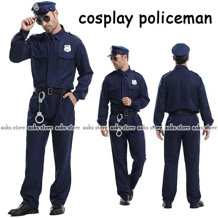 メンズ コスプレ衣装 警察 制服 ハロウィン衣装 ポリス コスチューム
