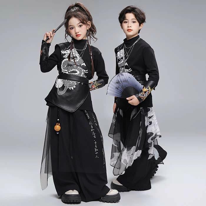 キッズ 子供用 ダンス 衣装 セットアップ ヒップホップ ジャズ ダンス
