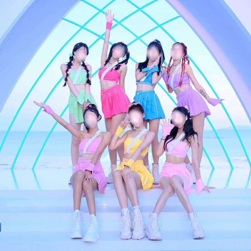 K-pop衣装 ダンス チアガール チア ダンス衣装 セットアップ
