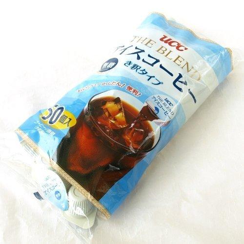 UCC(ユーシーシー) UCC The Blend アイスコーヒー ポーション IceCoffee（き釈タイプ）無糖 18ｇ 50個入×4袋 UCC