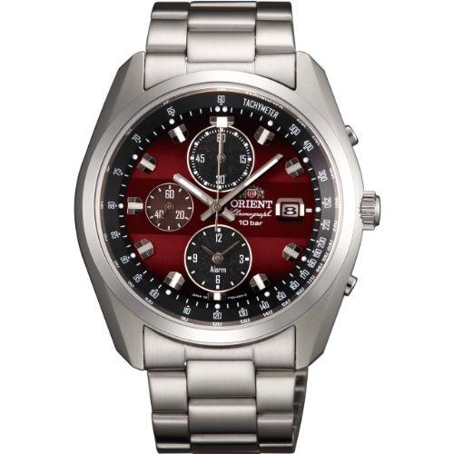 [オリエント時計] 腕時計 スポーティー ネオセブンティーズ ホライズン ソーラー クロノグラフ WV0031TY シルバー