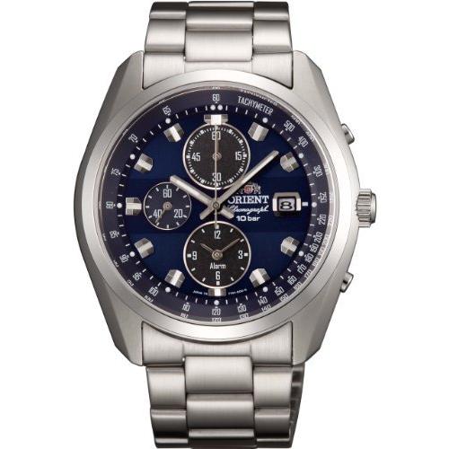 [オリエント時計]　腕時計　スポーティー　WV0011TY　ソーラー　クロノグラフ　ホライズン　ネオセブンティーズ　シルバー