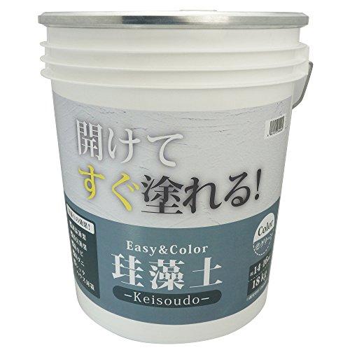 ワンウィル　EasyColor珪藻土　18kg　グリーン　3793060019