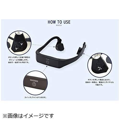骨伝導ワイヤレスヘッドホン CODEO(ネイビー) CDO-00003-SNGL テレビ、オーディオ、カメラ テレビ、映像機器 ホームシアター BCD1153819940(10660円)