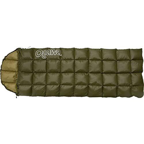 ogawa(オガワ) キャンプ アウトドア シュラフ 寝袋 ダウンシュラフ800 カーキ 1273-20     商品情報    ogawaロゴ入りのダウンシュラフ。 強度の高いダウンプルーフ加工の高密ナイロン生地を使用し、撥水効果と透湿性を確保。 ダウンの偏りを防ぐ BC1631653930(15075円)