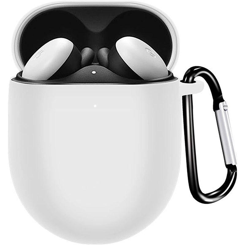 100%品質保証! Miimall Pixel Buds A-Series適用 ケース シリコン ピクセル A カバー 耐衝撃 防傷 軽量 ハードケー MR: Google Pixel Buds A-Series 適用 ケース グーグル ピクセル Buds A カバー 耐衝撃 防傷 軽量 ハードケース 落下防止 カラビナ付き 着装充電可能 ロッグ機能 グーグル Pixel Buds A 保護カバー (ブラックイエロー)