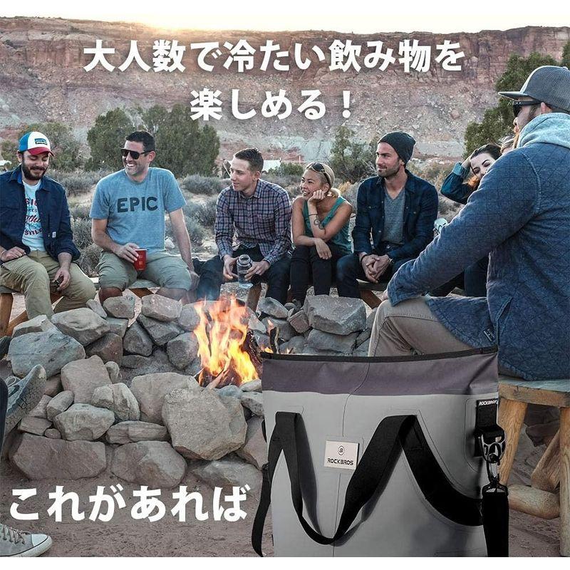 ROCKBROS(ロックブロス)クーラーバッグ 保冷バッグ 大容量 48時間保冷 キャンプ ソフトクーラー 22L アイス クーラーボックス ロックブロス クーラーバッグ 保冷バッグ 大容量 48時間保冷 キャンプ ソフトクーラー 22L アイス クーラーボックス