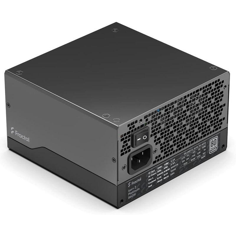 Fractal Design Ion+ 2 Platinum 860W PC電源ユニット 80PLUS Platinum