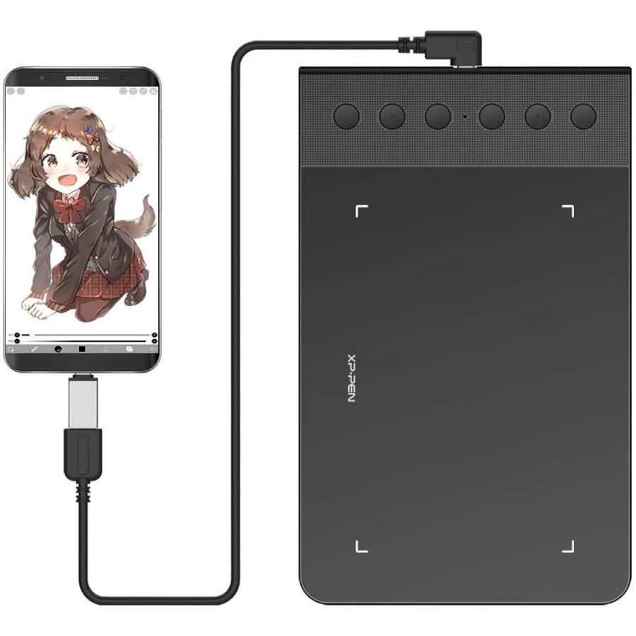 訳ありセール格安 Xp Pen ペンタブレット Android6 0以降端末 スマホ 携帯 対応可 筆圧 8192 充電不要ペン 6個のショートカット Otg 驚きの安さ Turningheadskennel Com
