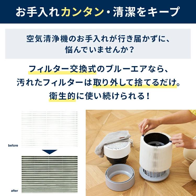 Blueair（ブルーエア） 空気清浄機 Blue Mini Max 12畳 小型 ニオイ