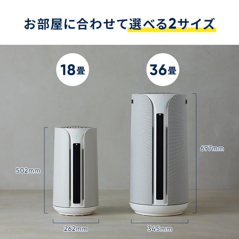 Blueair（ブルーエア） 空気清浄機 3-in-1 T20i 36畳 送風/ヒーター