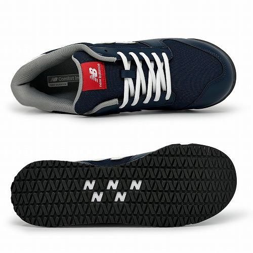 new balance 安全靴　プロテクティブスニーカー ネイビー New Balance ニューバランス 安全靴 BOA ボストン BS-445