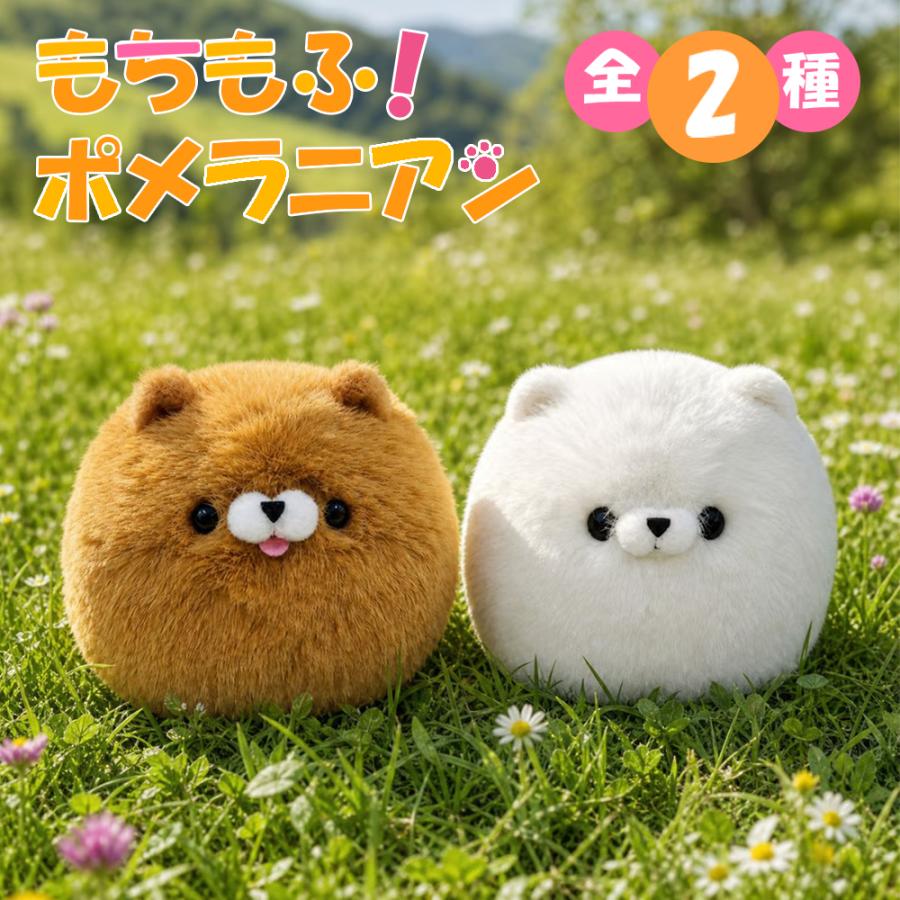 もちもふ！ ポメラニアン ぬいぐるみ グッズ 全2種 約10.5cm ちゃちゃ