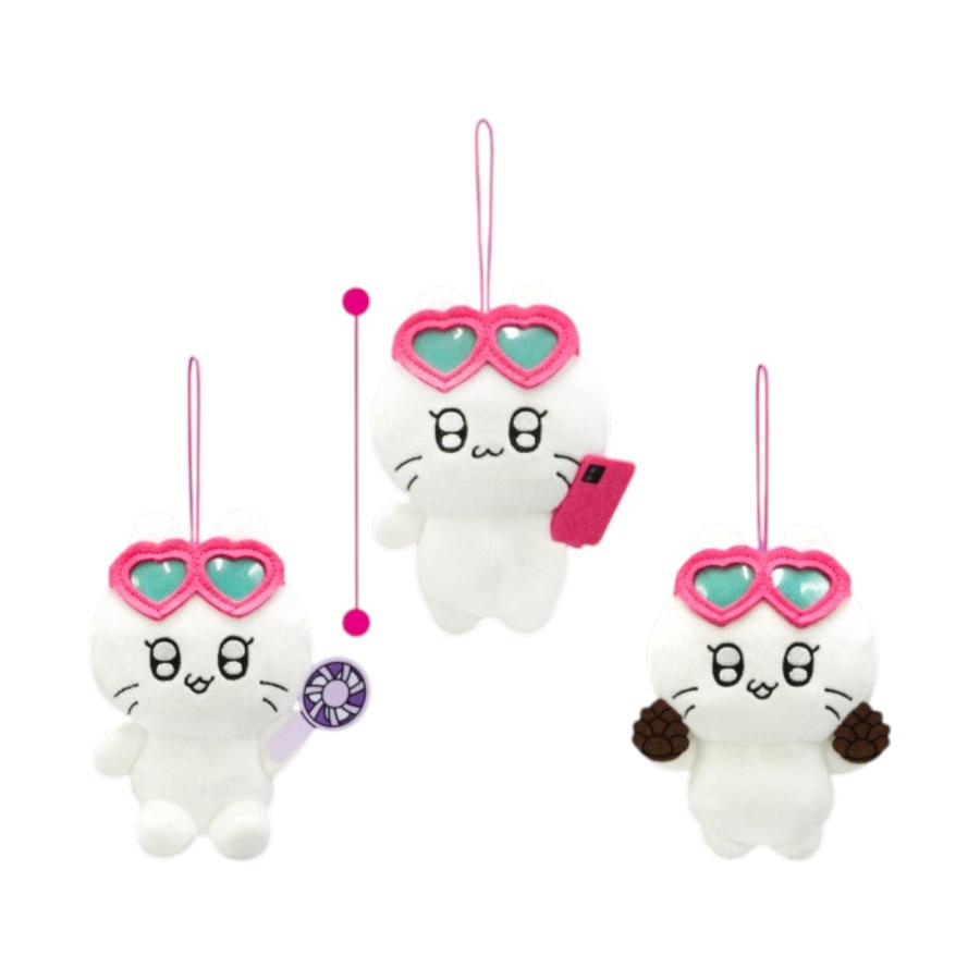 全3種セット ギャルネコ かわにい マスコット キャラクター 公式 約