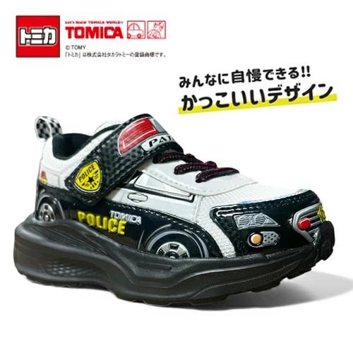 トミカ ハイパーポリス キッズスニーカー パトロールカー ブルドーザー