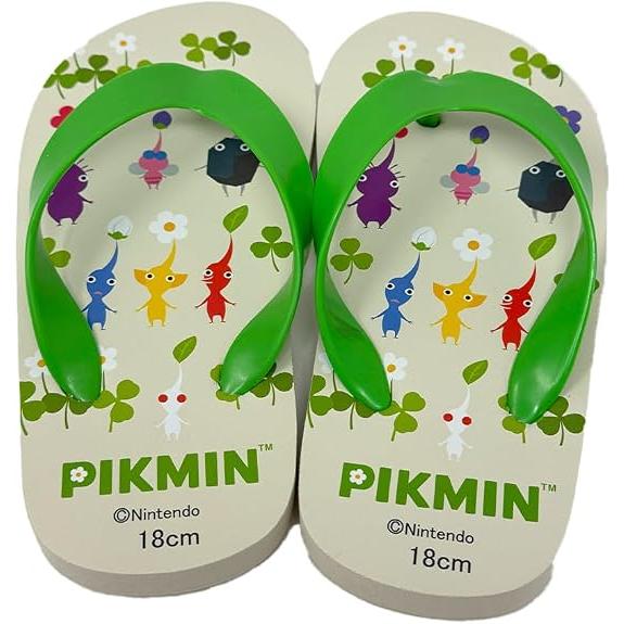 ピクミン キッズ ビーチサンダル 16〜20cm PIKUMIN 赤ピクミン 青