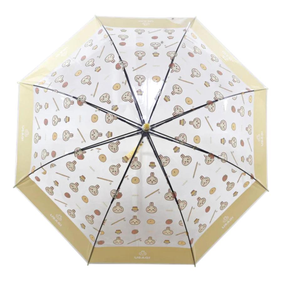 ちいかわ 限定 ビニール 傘 55cm 58cm ワンタッチ式 雨傘 雨具